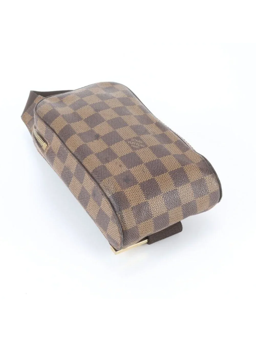 Louis Vuitton Damier Geronimos Leather 2-Way Belt Bag Crossbody Waist Pouch